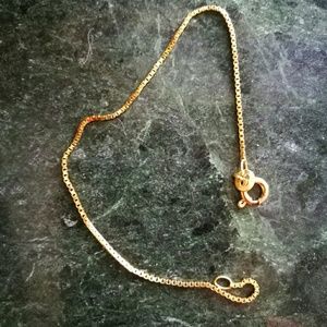 Vintage Italian golden bracelet